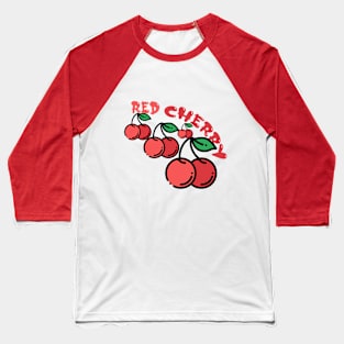 Fruit red cherry lovers Baseball T-Shirt